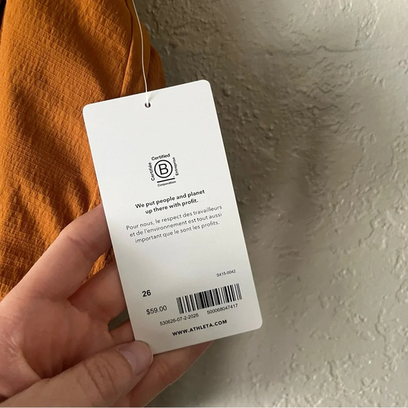 Athleta Shorts Women's 26 Trekkie North Pull On Outdoor Gorpcore NWT - Picture 7 of 12